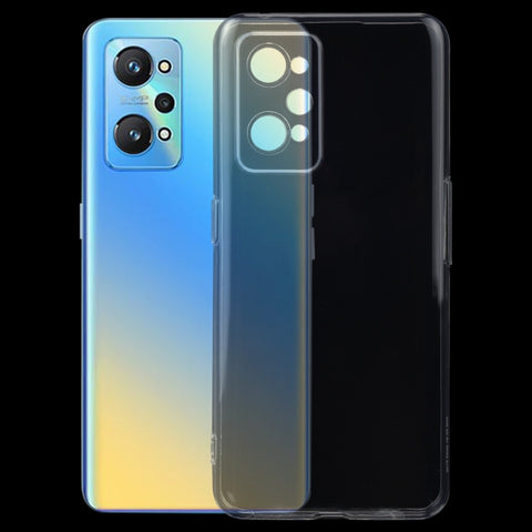 Per OPPO Realme GT Neo2 Custodia protettiva morbida in TPU trasparente ultrasottile da 0,75 mm, For OPPO Realme GT Neo2