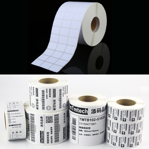Adesivo in carta per stampante per etichette 20x30 mm - Confezione da