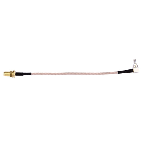 Cavo CRC9 Maschio a SMA Femmina 15 cm, 90° Elbow (Intrecciato)