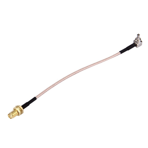 Cavo CRC9 Maschio a SMA Femmina 15 cm, 90° Elbow (Intrecciato)