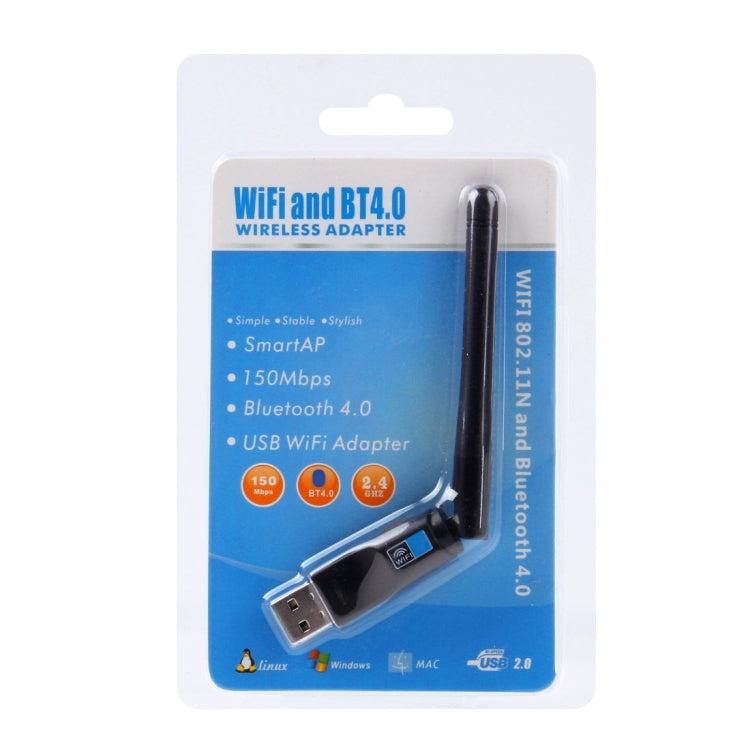 adattatore-wifi-usb-bluetooth-4-0-2-in-1-con-antenna-esterna-150 - immagine 6