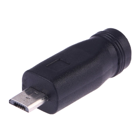 Convertitore di alimentazione DC 5,5 x 2,1 mm femmina a micro USB