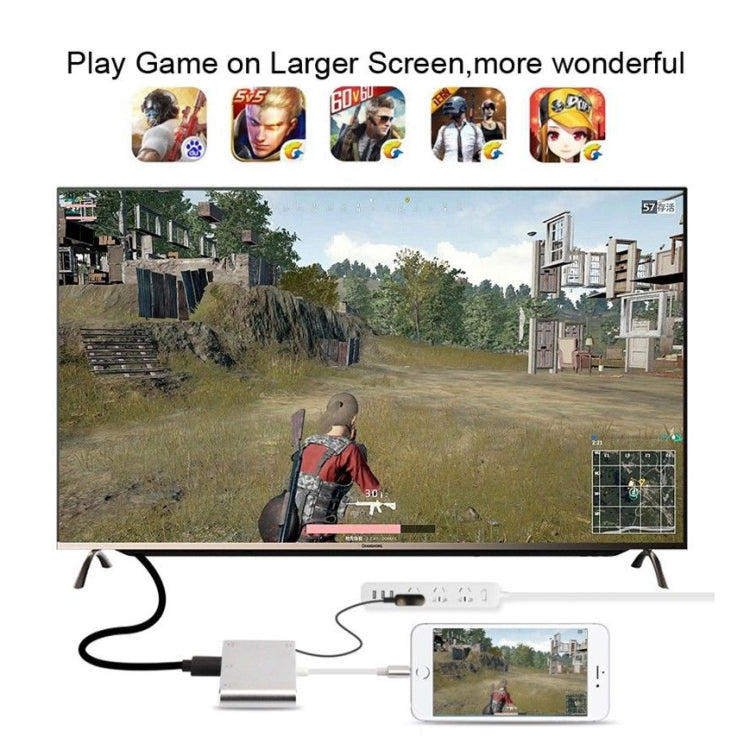 adattatore-3-in-1-da-8-pin-a-hdmi-vga-e-audio - immagine 7