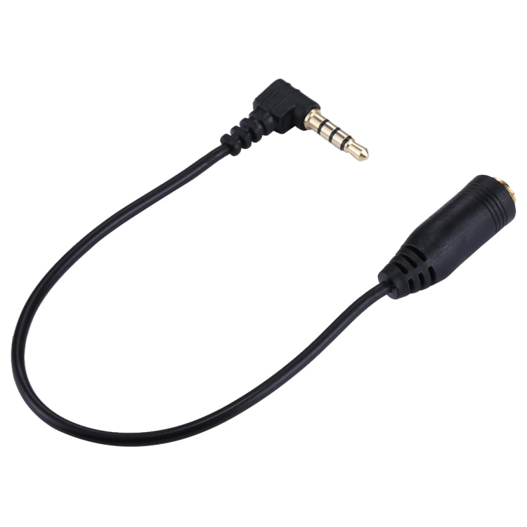 cavo-di-prolunga-per-microfono-con-auricolare-jack-audio-maschio-femmina-da-20-cm-da-35-mm-3-5mm-male-to-female-black - immagine 3