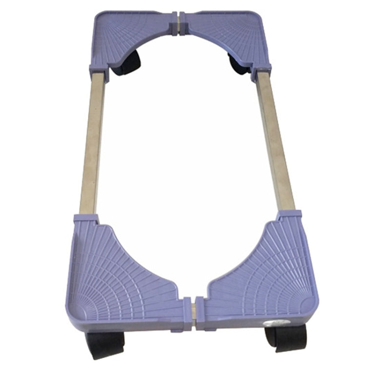 Staffa base mobile regolabile per host mainframe del computer con ruota, lunghezza 43-55 cm regolabile, larghezza 22-34 cm regolabile, H Type