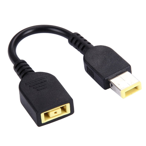 Adaptateur d'alimentation pour interface Big Square femme à Big Square (première génération) pour ordinateur portable Lenovo, longueur : 10 cm, X1 Carbon 2018 &amp; Yoga 2018 &amp; T560/T550