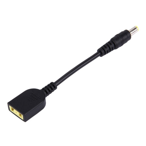 Adaptateur d'alimentation pour interface Big Square féminin (première génération) à un masque de 5,5 x 2,5 mm par ordinateur portable, longueur : 10 cm, X1 Carbon 2018/2017 &amp; Yoga 2018 &amp; T480/T580