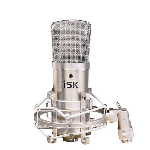 Micro à condensateur pour enregistrement audio ISK BM-800 pour studio et transmission, BM-800