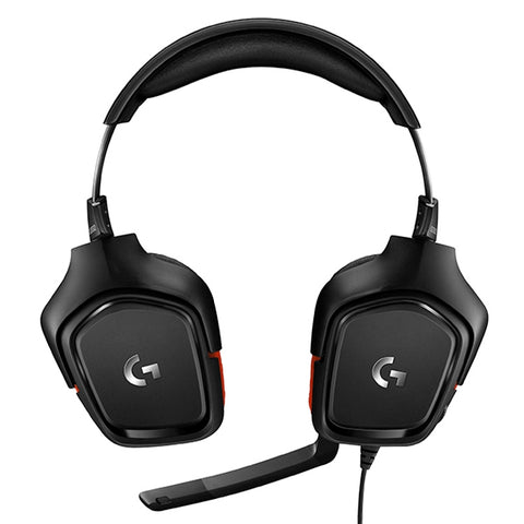 Logitech G331 Cuffie da gioco da competizione pieghevoli stereo con audio surround Dolby 7.1 con riduzione del rumore, G331