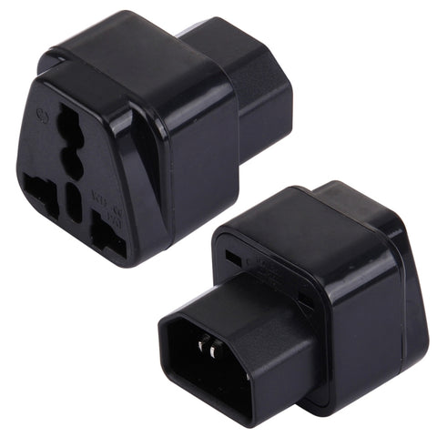 Convertisseur d'alimentation de voyage universel portable WD-320 vers prise C13-C14, C13-C14
