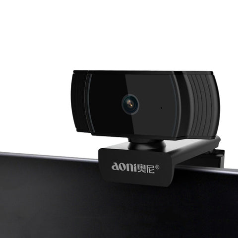 Webcam Aoni A20 FHD 1080P per Teleconferenze e Insegnamento con