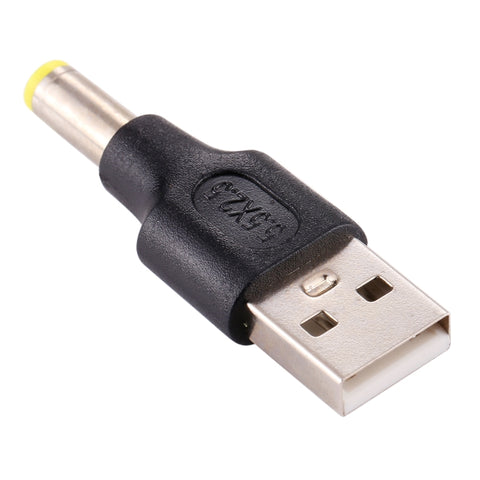 10 connecteurs d'alimentation CC à partir d'un connecteur 5,5 x 2,5 mm vers un connecteur USB 2.0, 5,5 x 2,5 mm