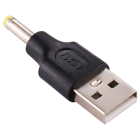 10 connecteurs d'alimentation CC à partir d'un connecteur 4,0 x 1,7 mm vers un connecteur USB 2.0, 4,0 x 1,7 mm mâle