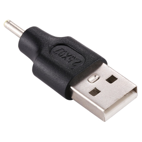 10 connecteurs d'alimentation CC à partir d'un connecteur 2,5 x 0,7 mm vers un connecteur USB 2.0, 2,5 x 0,7 mm
