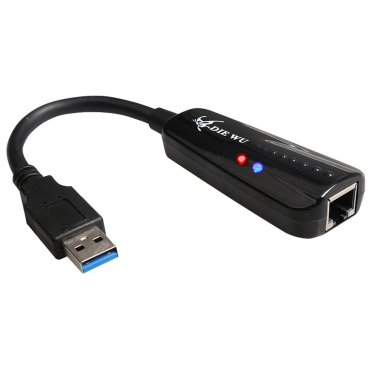 Adattatore USB 3.0 a Gigabit Ethernet RJ45 LAN Realtek 8153 - TXA042