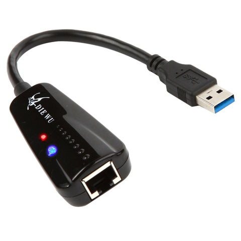 Adattatore USB 3.0 a Gigabit Ethernet RJ45 LAN Realtek 8153 - TXA042