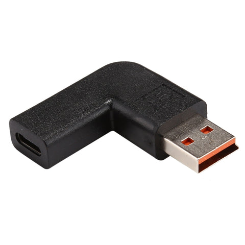 Adattatore alimentazione angolato 90° USB-C femmina a Lenovo Yoga 3