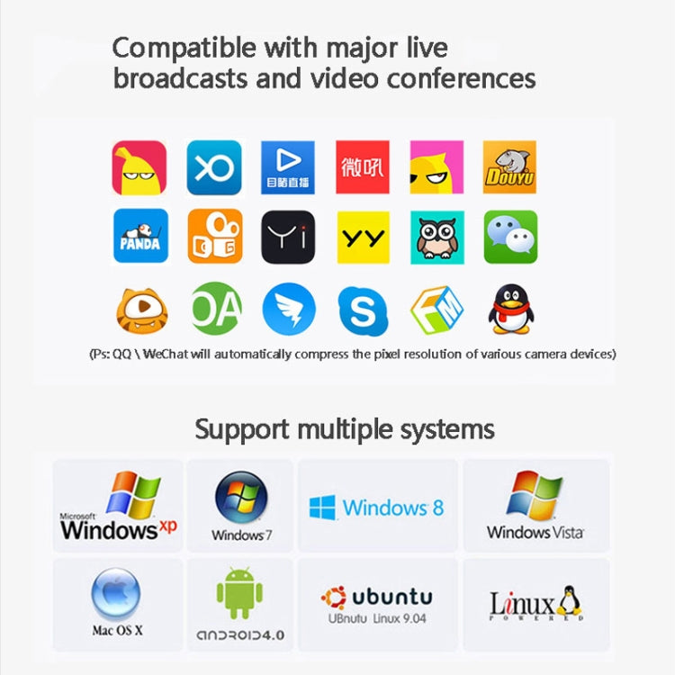 aoni-c11-720p-telecamera-per-computer-hd-con-messa-a-fuoco-manuale-grandangolare-da-150-gradi-con-microfono-c11 - immagine 7