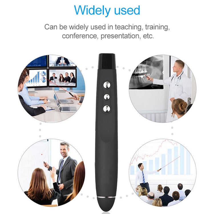 Wireless Laser Presentation Remote with 30m Range