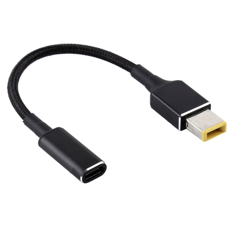 Cavo USB-C 100W Nylon Intrecciato per Notebook Lenovo - 30 cm,
