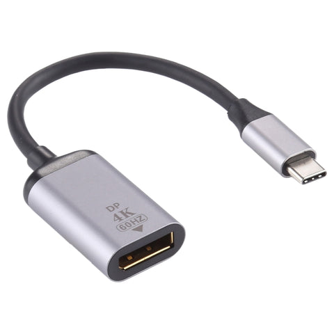 Adaptateur de câble pour femme DP 4K 60 Hz vers un masque de type C / USB-C, DP femelle vers type-C mâle