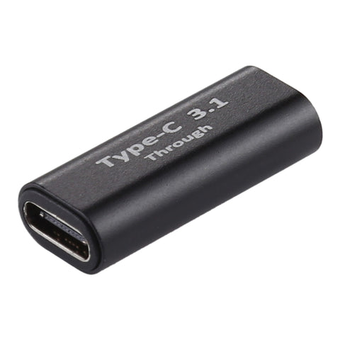 Adaptateur en alliage d'aluminium de type C/USB-C femelle à type C/USB-C femelle, Type-C Femelle à Type-C Femelle