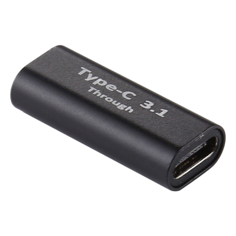 Adaptateur en alliage d'aluminium de type C/USB-C femelle à type C/USB-C femelle, Type-C Femelle à Type-C Femelle