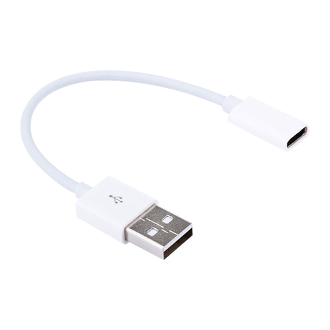 Adaptateur de connecteur USB 2.0 mâle vers USB-C/Type-C femelle de 15 cm