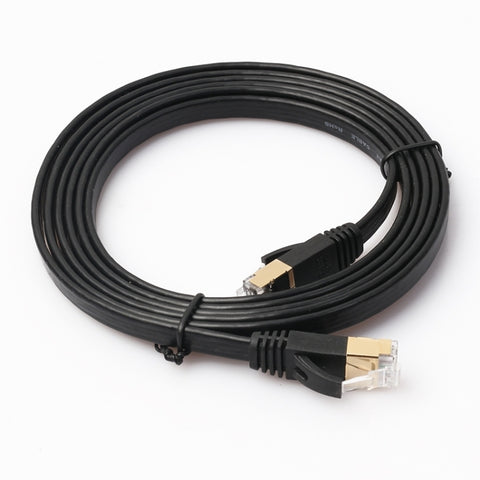 Cavo Ethernet CAT7 Ultra Piatto 10 Gigabit 1,8 m con Connettori RJ45