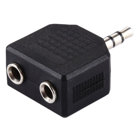 Adattatore splitter da maschio da 3,5 mm a femmina doppia da 3,5 mm