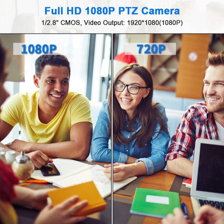 YANS YS-H110UH USB HD 1080P Zoom 10X Telecamera per videoconferenze grandangolare con telecomando, YS-H110UH