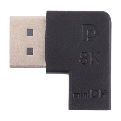 adattatore-a-gomito-displayport-8k-maschio-a-mini-displayport-femmina - immagine 2