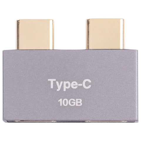 Doppio adattatore USB-C/Type-C maschio a doppio adattatore USB-C/Type-C femmina, Double Type-C Male to Double Type-C Female