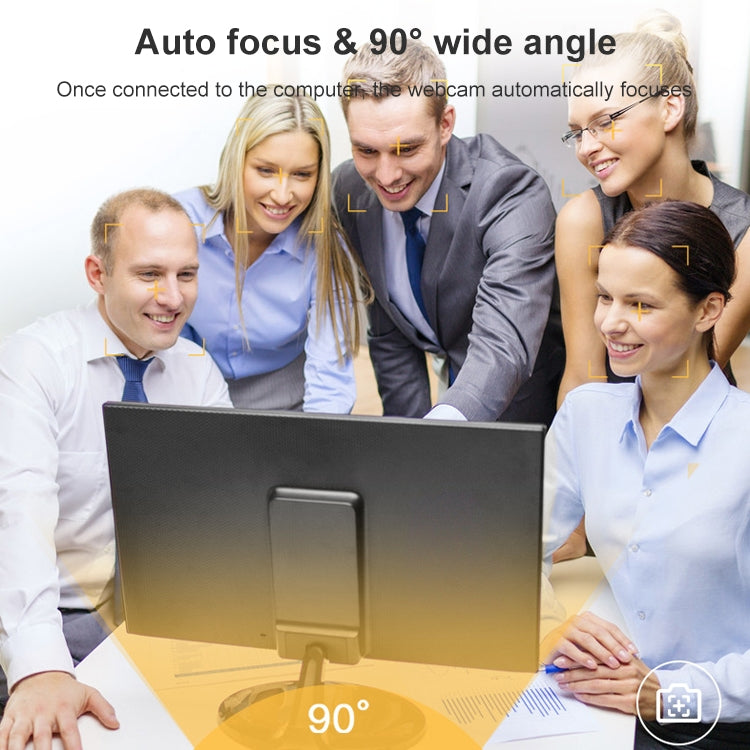 Telecamera HD Landshine 2K con Messa a Fuoco Automatica e Luce ad