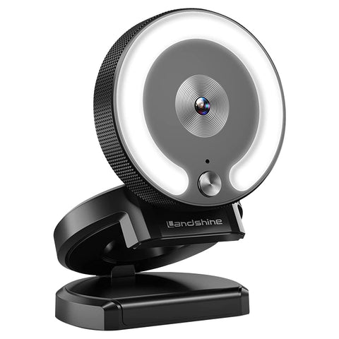 Telecamera HD Landshine 2K con Messa a Fuoco Automatica e Luce ad