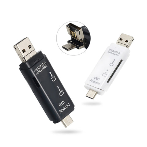 D-178 Lettore di schede multifunzione 5 in 1 Type-C / USB-C, D-178(Black), D-178(White)