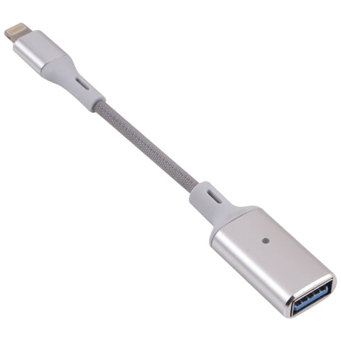 Adaptateur pour appareil photo OTG à 8 broches masqué vers USB femelle, compatible avec IOS 13 ou versions successives