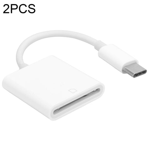 Adaptateur pour lecteur de fiche USB-C / Type-C vers SD (HC) pour 2 personnes