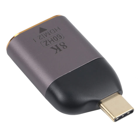 Adattatore HDMI femmina 8K 60Hz a USB-C / tipo C maschio, HDMI Female to Type-C Male