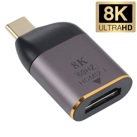 Adattatore HDMI femmina 8K 60Hz a USB-C / tipo C maschio, HDMI Female to Type-C Male