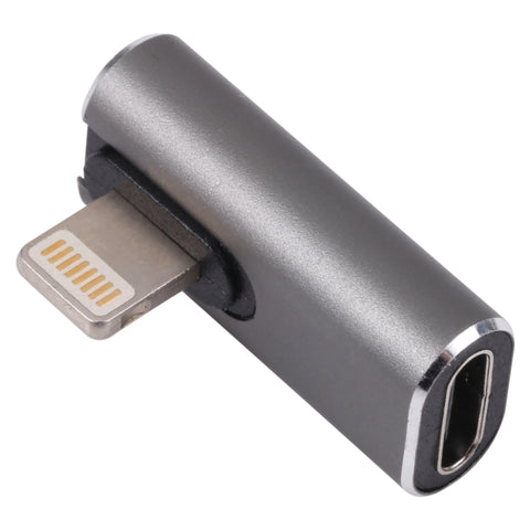 Adaptateur secteur pour connecteur de 20 W, 8 broches, mâle, USB-C / Type-C, coudé