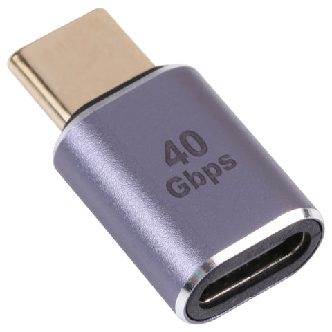 Adaptateur USB-C/Type-C de 40 Gbit/s pour homme et femme, Type-C 4.0 M vers F