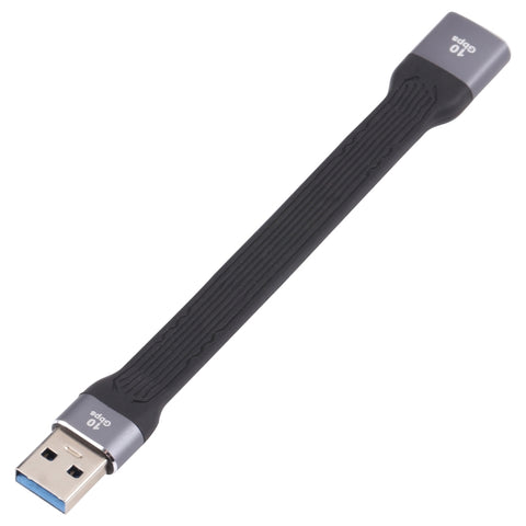 Cavo di ricarica rapida dati Soft Flat Sync da USB maschio a USB femmina da 10 Gbps, USB Male to USB Female