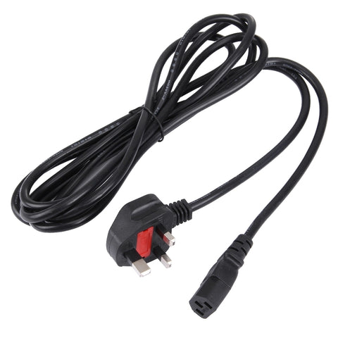 BS-1363/A Cavité d'alimentation pour colonne vertébrale UK LP-60L à C13 avec fusible par PC, tampon et scanner, longueur : 3 m