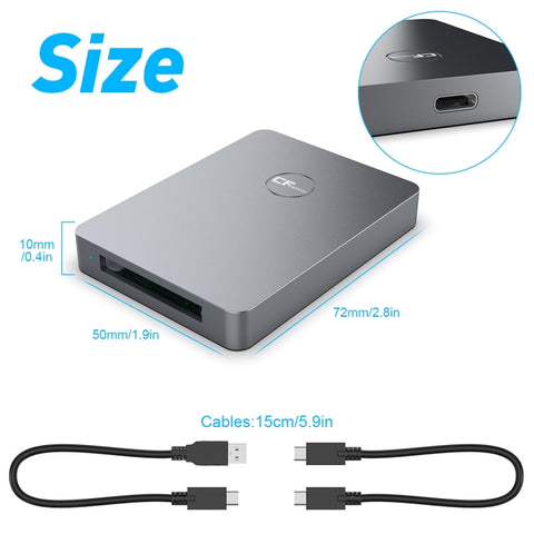 Lettore di Schede Rocketek CR316 USB 3.1 Gen 2 per CFexpress Tipo B