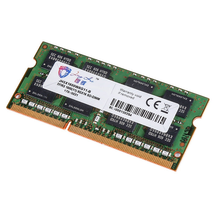 Modulo RAM JingHai DDR3 1600 MHz 8 GB per Laptop - 1,5 V