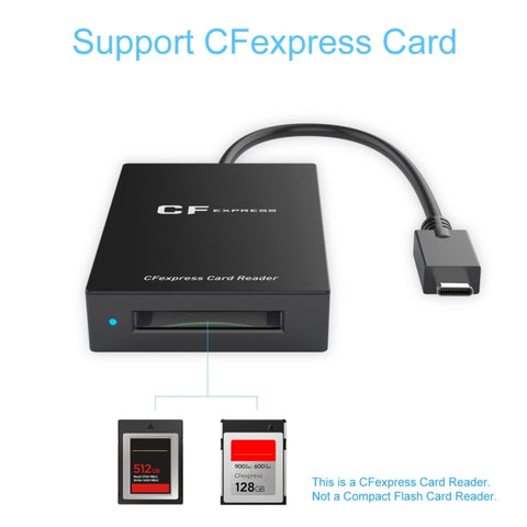 Lettore di schede Rocketek CR315 USB 3.1 Gen2 Type-C per CFexpress Type B – Alta velocità di trasferimento dati