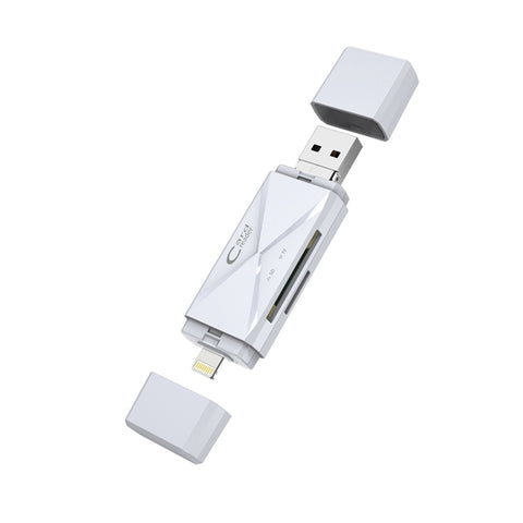 Lettore di schede multifunzione ADS-208 8 pin+USB+Micro USB