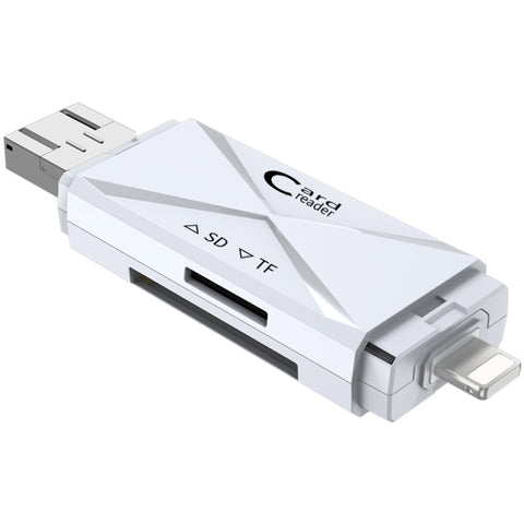 Lettore di schede multifunzione ADS-208 8 pin+USB+Micro USB