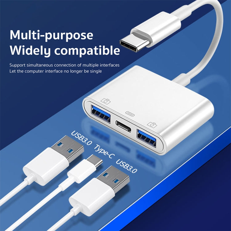 S-202 3 in 1 USB-C Adapter for Cameras and Devices